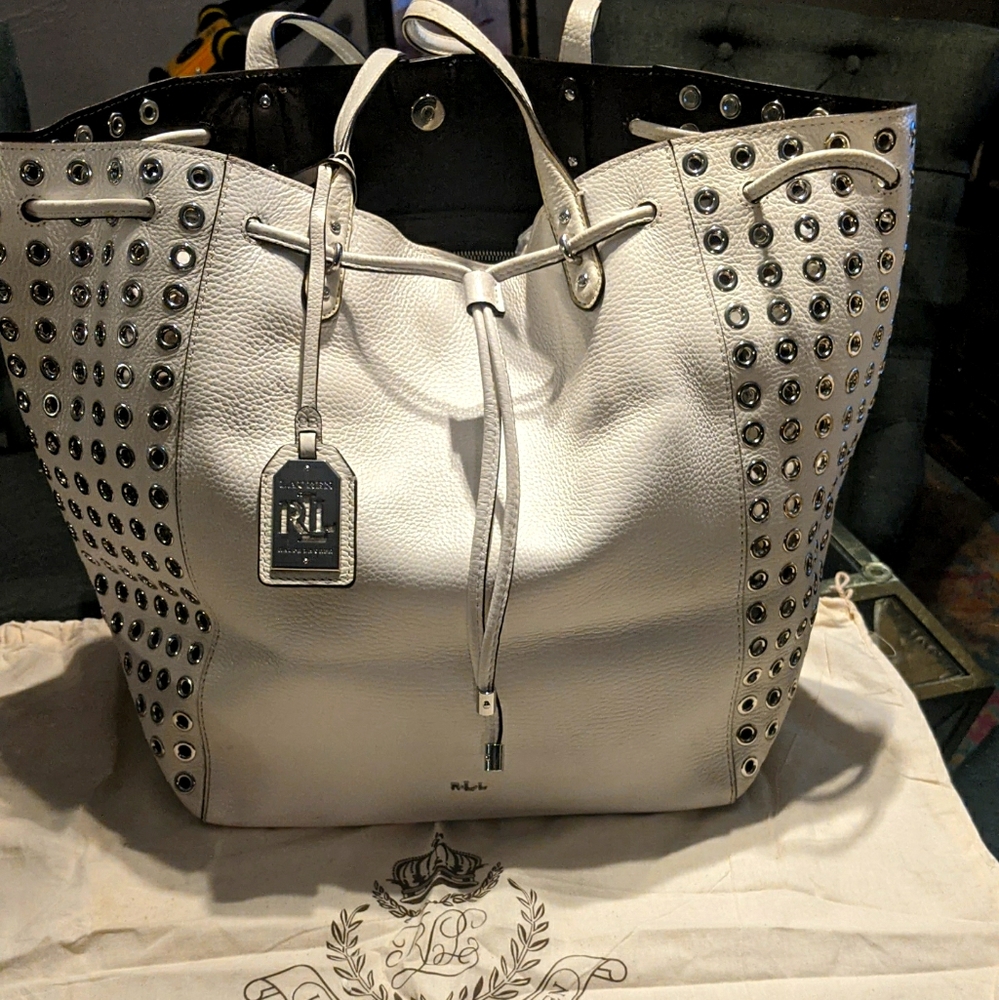 Ralph Lauren Leather Tote